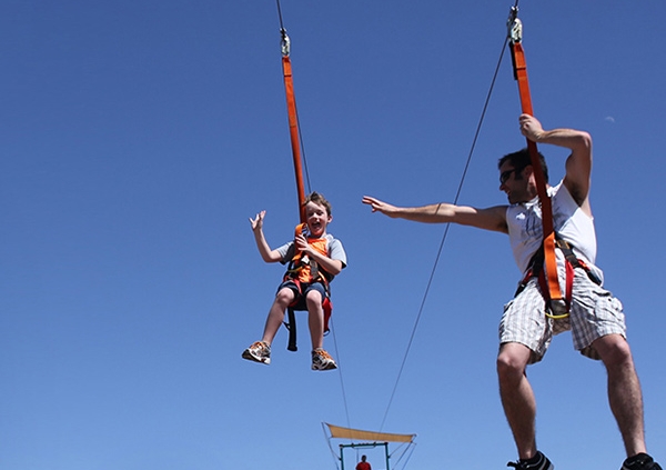 Mobile Zip Wire Hire from Skyfall
